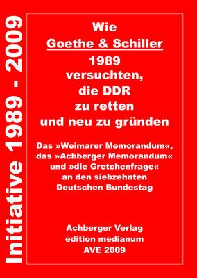 Buchcover: Wie Goethe und Schiller ...